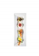 "Epoque/ Accenti Tre" - Platter recangular 39x15 cm, провоъгълно плато