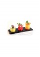 Set 12 glasses with cover Ø6cm - сет 12 бурканчета с капак