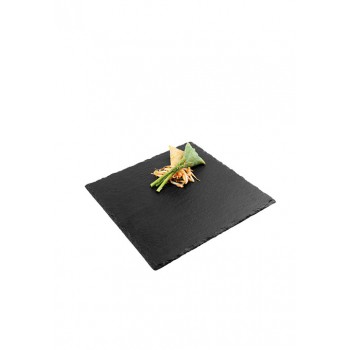 Slate tray, square 30x30cm - плато от естествен камък