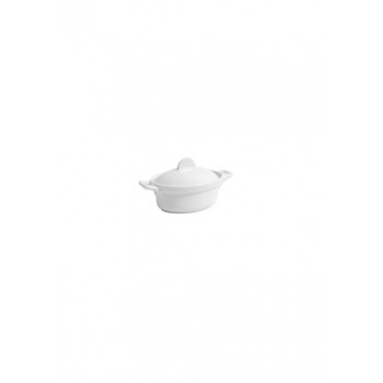 "Oval casserole with lid ø9.5x7.5x6.5 cm, касероли с капак "Oval casserole with lid ø9.5x7.5x6.5 cm, касероли с капак