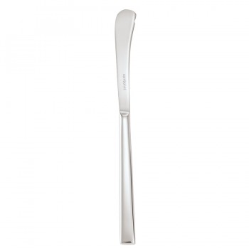 "Linea Q" - Butter knife solid handle, нож масло