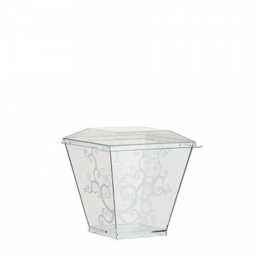 "Coctail Line" - Crystal cup "Volute Kova" 220ml, кутия с 400 броя съдчета