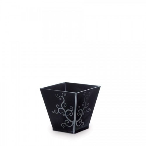 "Coctail Line" - Black cup "Volute Kova" 60ml, кутия с 300 броя съдчета