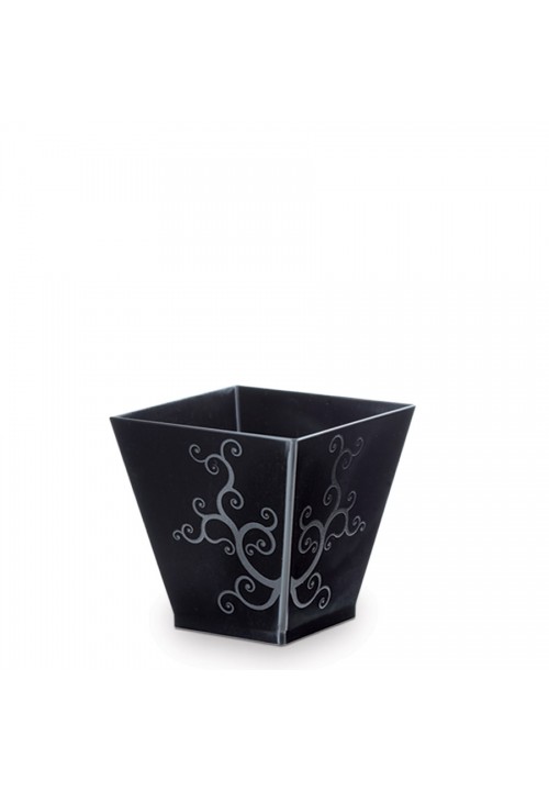 "Coctail Line" - Black cup "Volute Kova" 220ml, кутия с 400 броя съдчета "Coctail Line" - Black cup "Volute Kova" 220ml, кутия с 400 броя съдчета