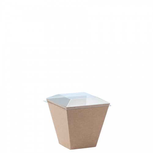 "Take Away" - Natural cardboard cup "Natural Kova" 60ml, кутия с 300 броя съдчета