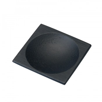 Comatec Coctail Line - Black "Mika" square ramekin, кутия с 144 броя съдчета