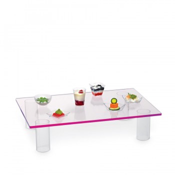 Comatec Display - Pink lumitray, кутия с 1 брой флуоресцентна масичка