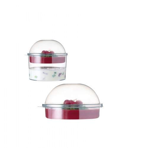 Comatec Coctail Line - "Bodeglass" lid + insert 300ml, кутия с 100 броя заоблени капаци + дъно