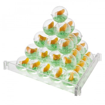Comatec Display - Triangular mini-Perla Frame, кутия с 1 брой рамка за сферички