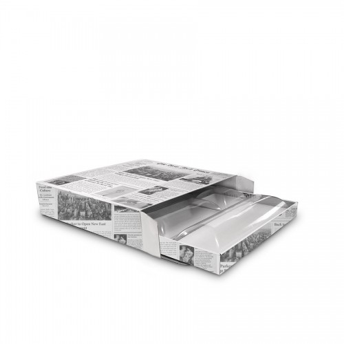 Comatec Take Away - News box, кутия с 100 броя кутии за храна Comatec Take Away - News box, кутия с 100 броя кутии за храна