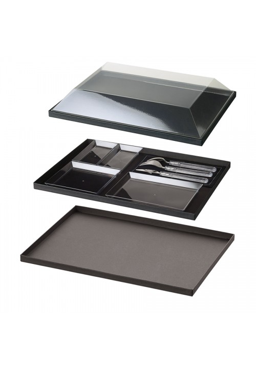 Comatec Take Away - Caterlux Atlas 1/1 tray, кутия с 50 броя подноси за храна Comatec Take Away - Caterlux Atlas 1/1 tray, кутия с 50 броя подноси за храна