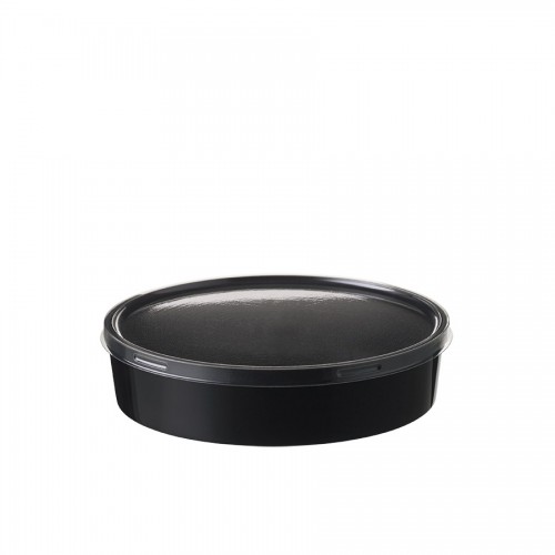 Comatec Take Away - Black PP "Bodeglass" plate 60ml, кутия с 100 броя чинии Comatec Take Away - Black PP "Bodeglass" plate 60ml, кутия с 100 броя чинии