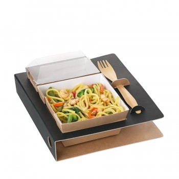 Comatec Take Away - "Lunch snack book", кутия с 100 броя подноси