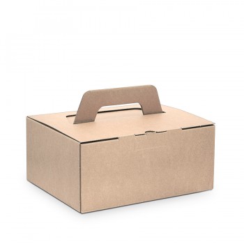 Comatec Take Away - Kraft lunch box, кутия с 50 броя кутии за обяд