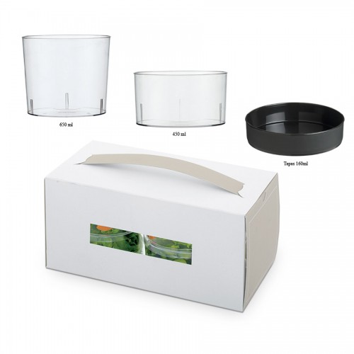Comatec Take Away - "Bodeglass party" box, кутия с 100 броя кутии за обяд Comatec Take Away - "Bodeglass party" box, кутия с 100 броя кутии за обяд