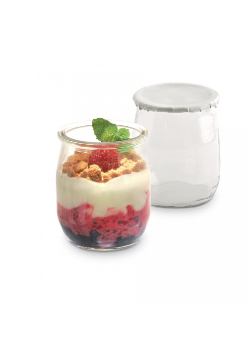 Comatec Cocktail Line - "Yogur 12" jar 120ml, кутия с 100 броя бурканчета Comatec Cocktail Line - "Yogur 12" jar 120ml, кутия с 100 броя бурканчета