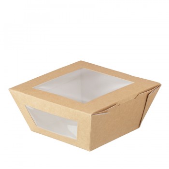 Comatec Take Away - Kraft container 500ml, кутия с 200 броя кутии за храна
