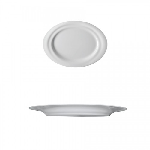 "In.Gredienti" - Plate flat oval 31x23 cm, овално плато