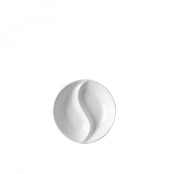 "Jade" - Round compartmend dish, кръгла чинийка с разделител
