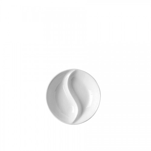"Jade" - Round compartmend dish, кръгла чинийка с разделител