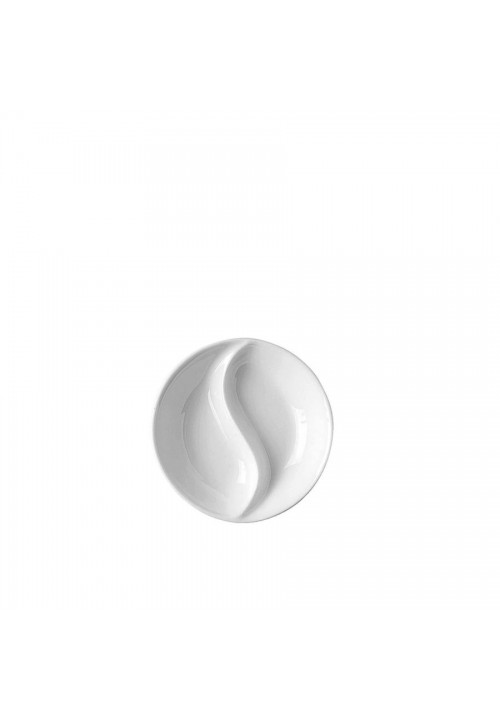 "Jade" - Round compartmend dish, кръгла чинийка с разделител "Jade" - Round compartmend dish, кръгла чинийка с разделител
