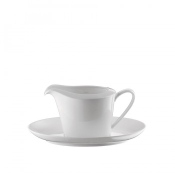"Jade" - Sauce boat with oval saucer 450 ml, сосиера с чинийка