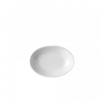 "Jade" - Oval dish/ spoon stand 10 cm, овалнa чинийкa