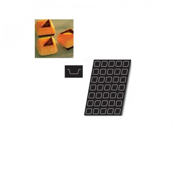 "Silicone Moulds"- Squares, кутия с 1 брой форма за печене "Квадрати" "Silicone Moulds"- Squares, кутия с 1 брой форма за печене "Квадрати"