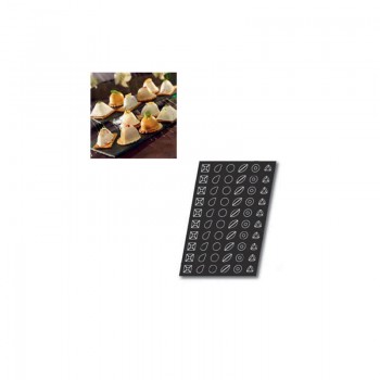 "Silicone Moulds"- Various petits-fours, кутия с 1 брой форма за печене "Различни дребни хапки"