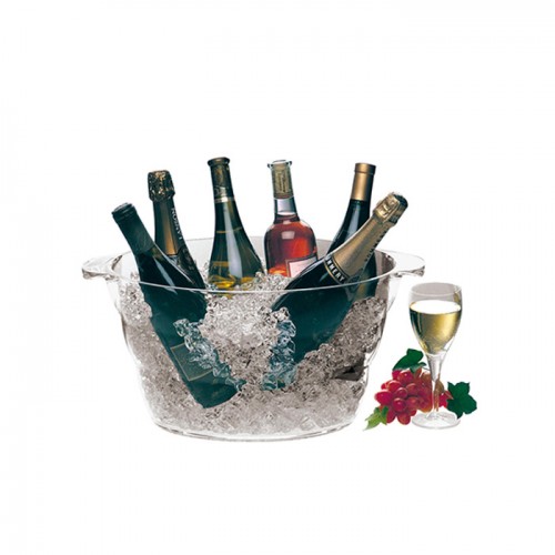 Oval wine party tub, овален парти охладител за вино